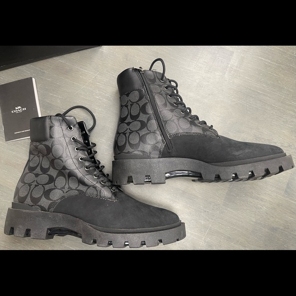 Men's rare size 13 authentic COACH Citysole Boot - Picture 3 of 10